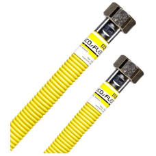 Шланг газовий ECOFLEX Супер В-В - 1/2 нержавіюча сталь 2,0м