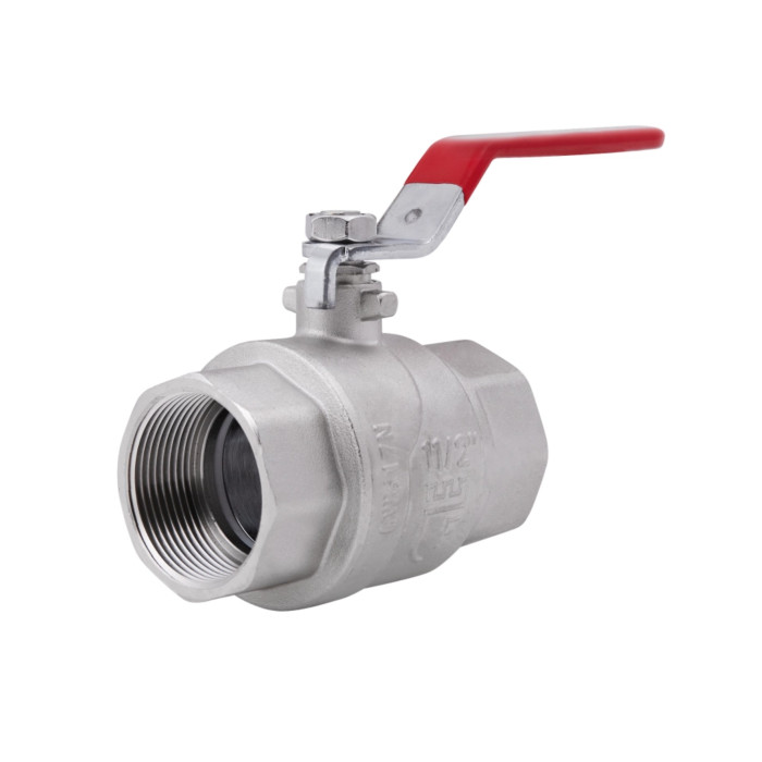 Кран шаровой SD Forte 1" 1/2 ВР для воды (ручка) SF600W40