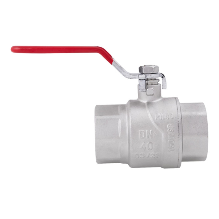 Кран шаровой SD Forte 1" 1/2 ВР для воды (ручка) SF600W40