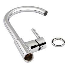 Змішувач для кухні Q-TAP Grand d-35, Г-подібний, хром