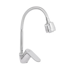Смеситель для кухни Lidz Tani 008F4 с гибким изливом (k40) LDTAN008F4CRM44972 Chrome
