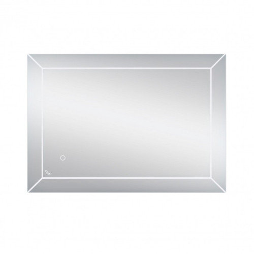 Зеркало настенное QTAP Aries с LED-подсветкой, touch switch, reverse 500х700 мм