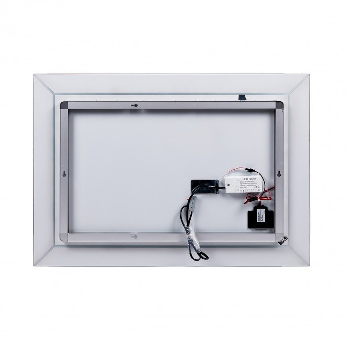 Зеркало настенное QTAP Aries с LED-подсветкой, touch switch, reverse 500х700 мм