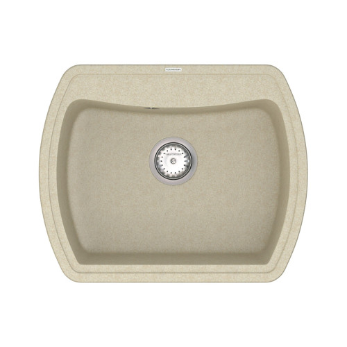 Мийка для кухні Vankor Norton NMP 01.63 Beige прямокутна з сифоном