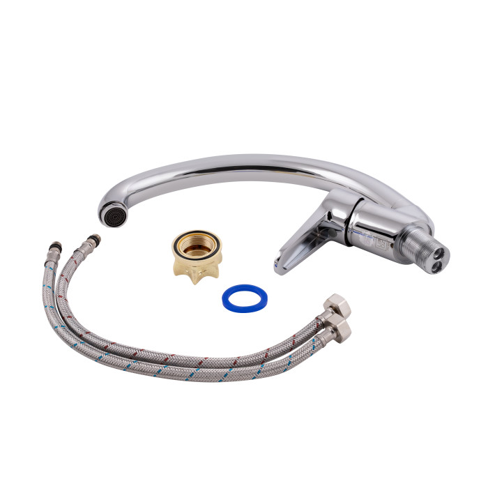 Смеситель для кухни Lidz Nicole 008F (k35) LDNIC008FCRM21877 Chrome Смеситель для кухни Lidz Nicole 008F (k35) LDNIC008FCRM21877 Chrome