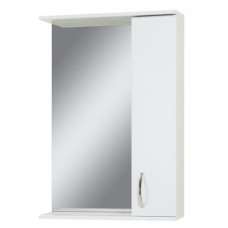 Зеркало-шкаф с полкой 55х86,5х17 ECONOM (L) SANSERVIS
