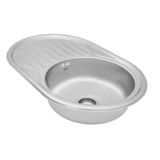 Мойка кепка 770х500х180 сатин Lidz