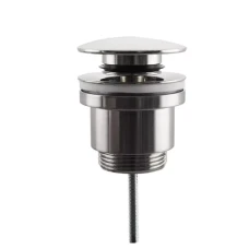 Донний клапан Frap F62-5, автомат, 1 1/4", сатин