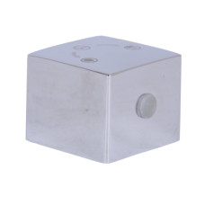 Ручка Qtap (25,6x32x32) для душевой системы на три потребителя Gemini Chrome QTGEM256323250066