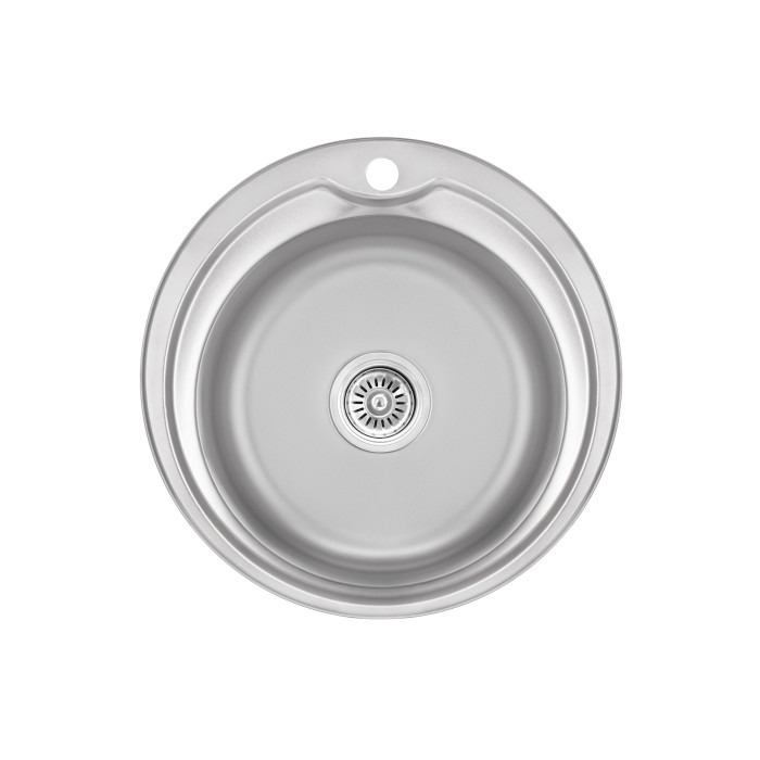 Кухонная мойка Brinex 510-D 0,8 мм Micro Decor (BRIN510MDEC08)
