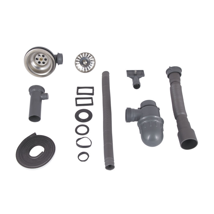 Кухонная мойка Brinex 510-D 0,8 мм Micro Decor (BRIN510MDEC08)