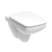 Унітаз підвісний Geberit SELNOVA Square Rimfree 501.751.00.1 з дюропластовим сидінням