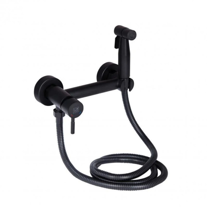 Набор для гигиенического душа со смесителем Lidz Aria 110 округлый LDARI110BLA43394 Black Набор для гигиенического душа со смесителем Lidz Aria 110 округлый LDARI110BLA43394 Black