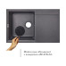 Кухонная мойка Lidz 790x495/230 BLA-03 (LidzBLA03790495230)
