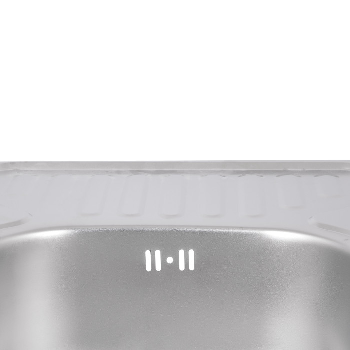 Кухонная мойка Brinex 6642 0,8 мм Satin (BRIN6642SAT08)