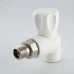 Кран Радиаторный угловой 25*3/4 "Valtec"(бел.)
