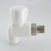 Кран Радиаторный угловой 25*3/4 "Valtec"(бел.)