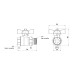 Кран шаровой "Американка" SD Plus прямой 1/2" ВН SD221W15