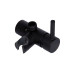 Набор для гигиенического душа Qtap Inspai-Varius округлый QTINSVARBСRV00440001 Black Matt