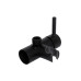 Набор для гигиенического душа Qtap Inspai-Varius округлый QTINSVARBСRV00440001 Black Matt