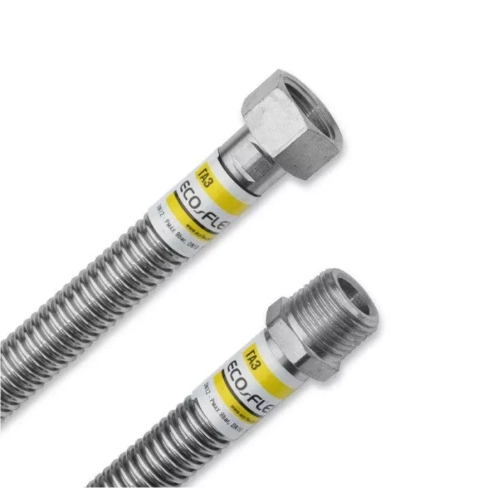 Газовий шланг Eco-Flex Газ/Стандарт 200 см гайка-штуцер 3/4"