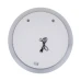 Дзеркало настінне круг R800 Q-TAP Taurus  LED touch,з антизапітнінням димер,  сенсор,з регулюванням температури коліру