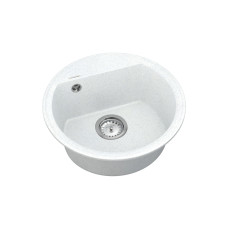 Мойка Vankor Easy 450х450х170 круг. Sahara + сифон