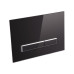 Инсталяция подвесного унитаза Qtap Nest ST кнопка QT0133M425V1107GB Glass Black черная