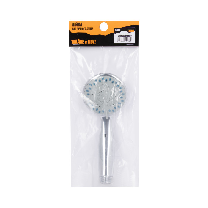 Лейка для ручного душа Lidz Niagara 05 80 мм округлая LDNIA05CRM22037 Chrome