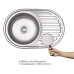 Кухонная мойка Brinex 7750 0,8 мм Micro Decor (BRIN7750MDEC08)