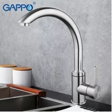 Змішувач для кухні GAPPO G4099 з висувним виливом, нержавіюча сталь