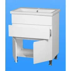 Тумба для умывальника 60-Como/Cosmopolitan (комплект) ВИСЛА (2 дверцы +1 ящик)
