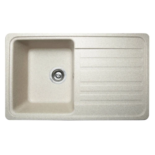 Мойка MiraGGIO VERSAL 462x758x201 прямоугольная sand + сифон