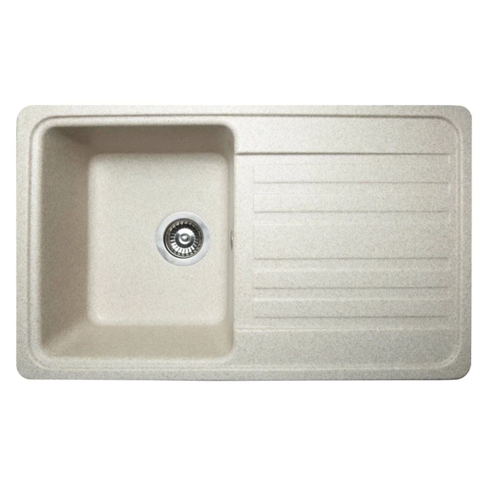 Мойка MiraGGIO VERSAL 462x758x201 прямоугольная sand + сифон