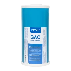 Картридж із гранульованим активованим вугіллям ITAL GAC10 4,5"х10" (GAC10BBIT)