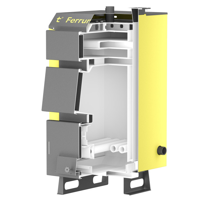 Котел твердотопливный стальной Thermo Alliance Ferrum W V 5.0 FW 14