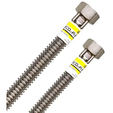 Шланг газовый ECOFLEX В-В - 1/2 нержавеющая сталь 3,0 м