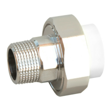 Американка с наружной резьбой 20х1/2" Blue Ocean БЕЛАЯ