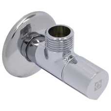 Кран угловой Raftec PN10 ЗЗ с керамическим запорным элементом 1/2x1/2" (40065)