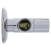 Кран кутовий Raftec PN10 ЗЗ з керамічним запірним елементом 1/2x1/2" (40065)