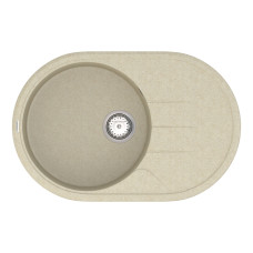 Мойка Vankor Sity  780х510х200 овал. Beige + сифон