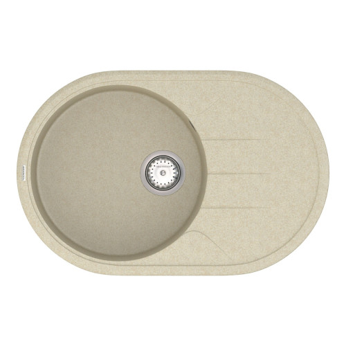 Мойка Vankor Sity  780х510х200 овал. Beige + сифон