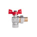 Кран шаровой "Американка" SD Plus 1/2" ВН угловой SD222NW15PN40