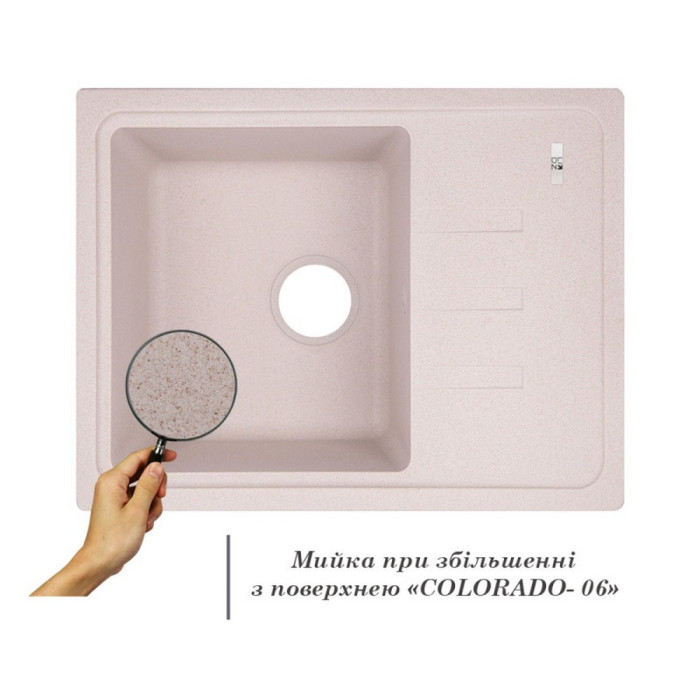Кухонная мойка Lidz 620x435/200 COL-06 (LidzCOL06620435200)