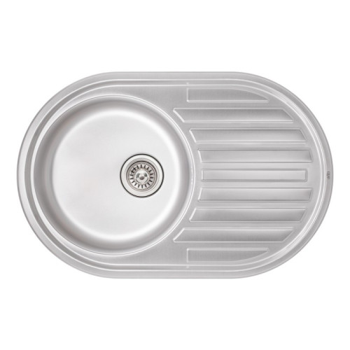 Мойка кепка 770х500х180 микро декор Q-TAP