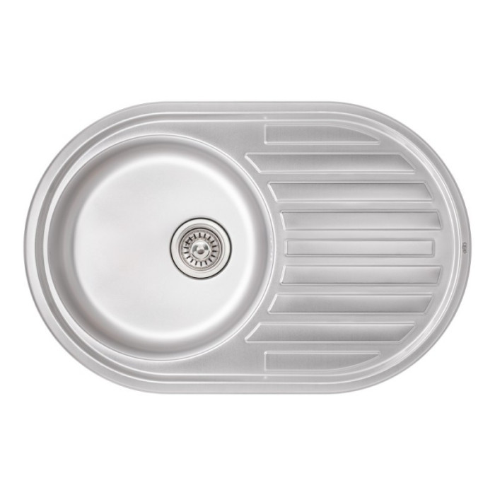 Мойка кепка 770х500х180 микро декор Q-TAP