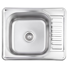 Кухонная мойка Brinex 5848 0,8 мм Micro Decor (BRIN5848MDEC08)