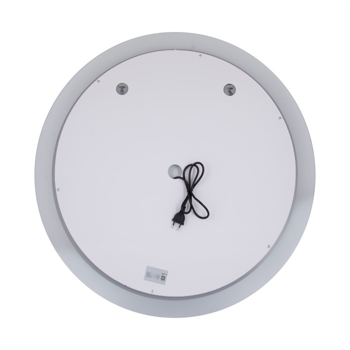 Зеркало Qtap Taurus R600 с LED-подсветкой Touch, с антизапотеванием, с диммером, регулятор температуры  цвета (3000-6500K) QT2478R607