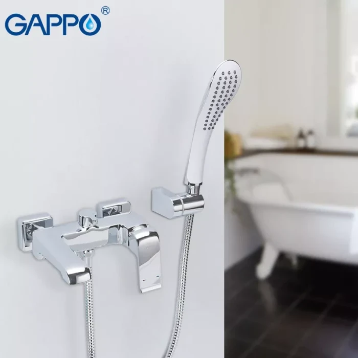 Змішувач для ванни GAPPO G3250-8, хром