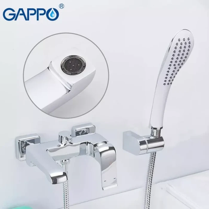 Змішувач для ванни GAPPO G3250-8, хром